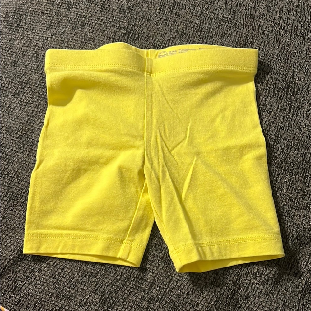 Kids Yellow Shorts